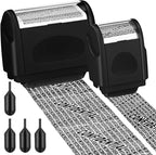Nezyo 2 Pack Identity Protection Roller Stamp Identity Theft, Confidential - Image 6