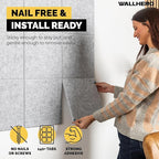 Vision Board, Cork Board for Walls, Large Cork Board for Office, Wall Protector - Image 2