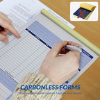 Harfesto Job Work Order Forms, Large Size Contractor Invoice Book 8-1/2" x - Image 4