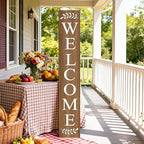 Farmhouse Wooden Merry Christmas Welcome Sign Stand by Unknown