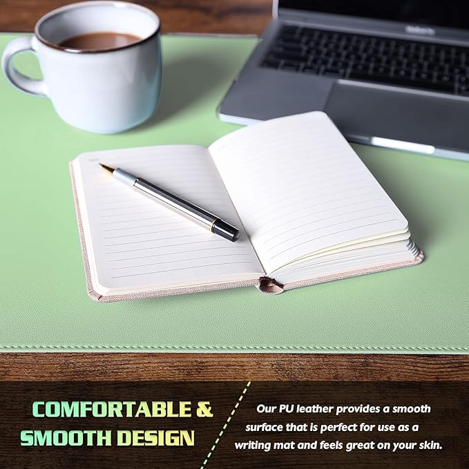 K KNODEL Desk Mat, Dual-Sided Office Desk Pad, Waterproof Desk Mat - Image 5