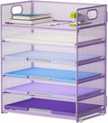 Marbrasse 6 Tier Paper Organizer Letter Tray by Marbrasse