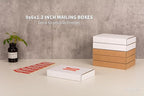 YUSHYIJIE 50 Pack 9x6x1.3 inch Small Shipping Boxes - Image 8
