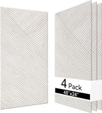 Olanglab Peel and Stick Wall Panels 4 Pack, 47.2 x 23.6 per Wall Panels by Olanglab