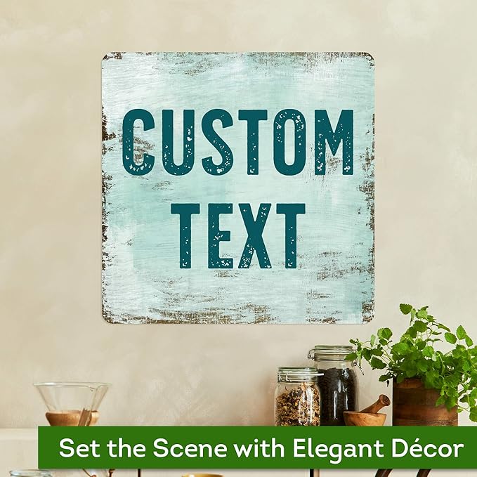 Custom Sign, Custom Street Sign, 11 Font Colors, 13 Font Styles, 4 Hole Options - Image 4