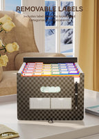 ABC life 26 Pockets Accordion File Organizer, Expanding File Folders, Portable - Image 4