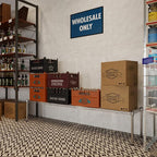 Regal Altair 14" Deep x 72" Wide x 14" Height Wire Shelving Kit | 1-Tier | NSF - Image 7