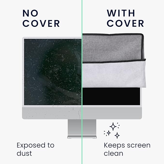 kwmobile Dust Cover for 24-26" Monitor - Image 4