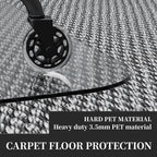 32"x48" Heavy Duty Clear Office Chair Mat for Carpet | Chair Mat Under Computer Desk Floor Mat Protector for Carpeted Floors, Can be Used on Carpet or Hard Floor