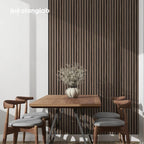 Olanglab Wood Slat Wall Panels, Wooden Acoustic Wall Panels, 94.5"x12.6" Each - Image 9