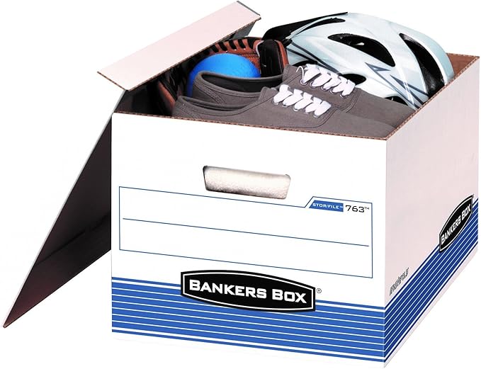 Bankers Box 20-Pack Medium Duty File Storage Boxes - Image 2