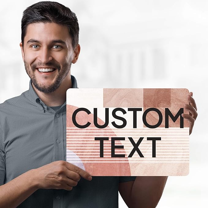 Custom Sign, Custom Street Sign, 11 Font Colors, 13 Font Styles, 4 Hole Options - Image 2