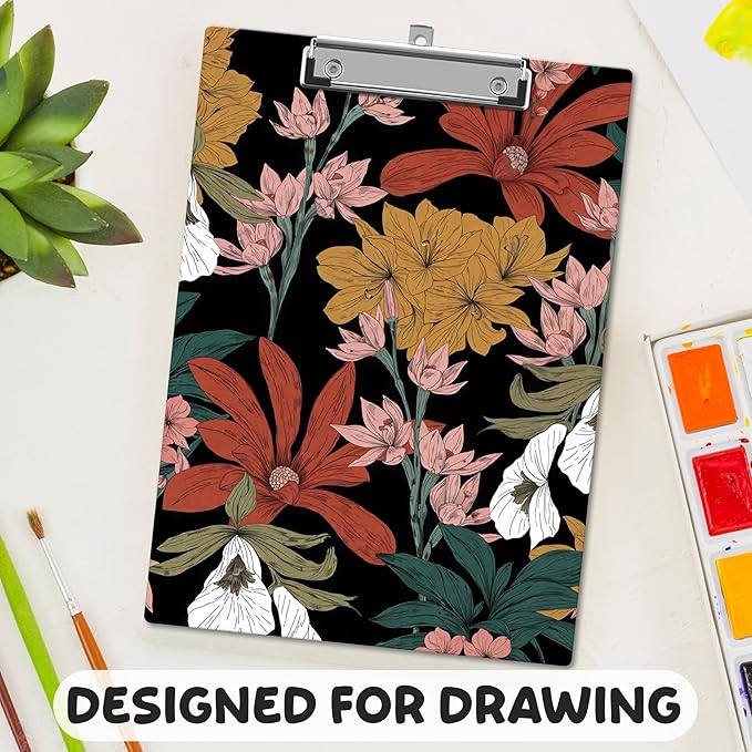 APIILVPQ Boho Clipboard，Floral Clipboards - Image 6