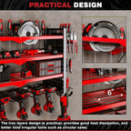 NattyDot Power Tool Organizer Wall Mount - Image 6