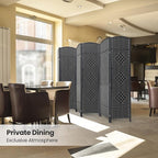 Cocosica 6 Panel Room Divider, 6Ft Folding Privacy Screen, Tall - Image 6