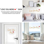 Love You More Wood Sign Home Decor Boho Decor Wall Decor Express Love and Warm - Image 7