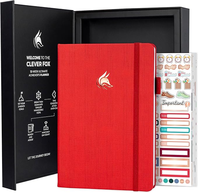 Clever Fox Ultimate Achiever’s Goal Planner by CleverFox