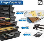 Natwind Mesh file organizer 10 drawers, Office Supplies Desktop Organizers and - Image 4