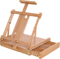 u.s. art supply large adjustable wooden desktop easel, main product view