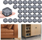 shouwuhho 32 Pack Furniture Risers Adjustable Bed Risers Heavy Duty Lifts by EnjoyLifeEnjoyHappiness