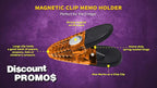 10 Magnetic Memo Holders Set - Image 3