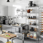 Regal Altair 14" Deep x 30" Wide x 86" Height Wire Shelving Kit | 6-Tier | NSF - Image 2