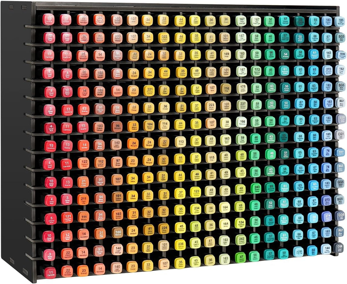 sanfurney art marker storage rack for 300 markers, main product view