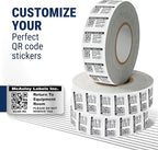 McAuley Labels Custom QR Code Stickers - Image 3