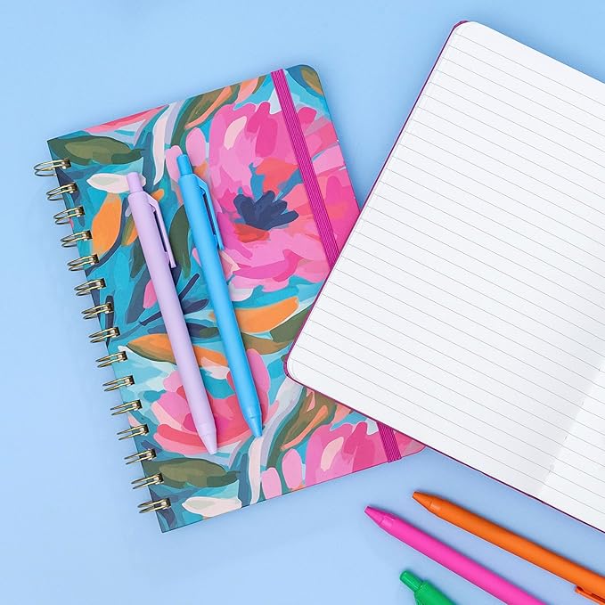 PAPERAGE Lined Spiral Journal Notebook, 160 Pages, Hardcover Journal - Image 7