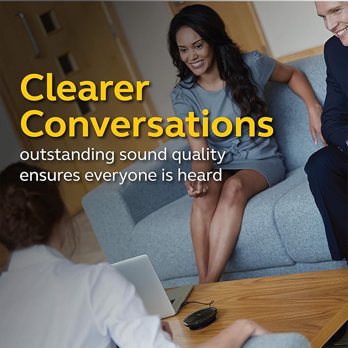 Jabra Speak 510 MS Wireless Bluetooth Speakerphone – Outstanding Sound Quality - Image 3