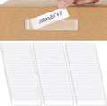 Jeyiour 200 Pcs Label Holders Adhesive Nameplate Pockets Storage Bin Labels by Jeyiour