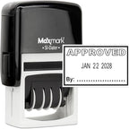 MaxMark Office Self Inking Date Stamp by Maxmark