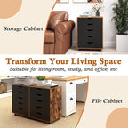 Giantex 5-Drawer Storage Cabinet - Image 9