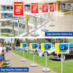VAIIGO 6Packs Floor Standing Sign Holder Stands - Image 7