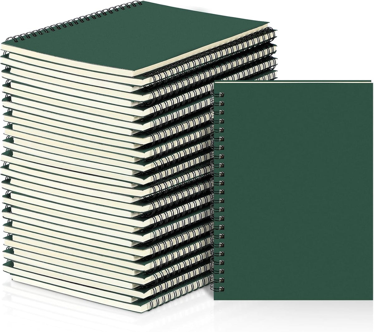 Yahenda 36 Pcs Spiral Notebook Bulk A5 Journal Lined 8.3'' x 5.5'' Writing