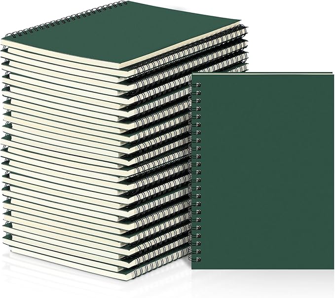 Yahenda 36 Pcs Spiral Notebook Bulk A5 Journal Lined 8.3'' x 5.5'' Writing by Yahenda