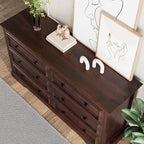 VVFLU Farmhouse 6 Drawer Dresser - Image 4