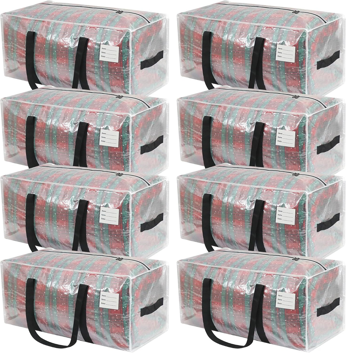 VTSVTS 8 Pack Extra Heavy Duty Large Moving Bags with Comfortable Handle &amp...
