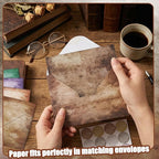 TaoBary 160 Pcs Stationery Paper Set 50 Double Sided Stationery Papers - Image 6