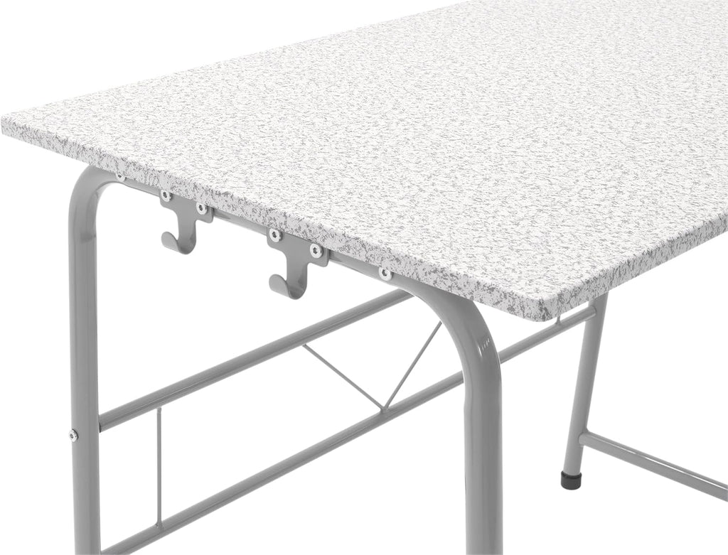 SD Studio Designs Project Center, 55128 Craft Table Play Desk with Bench, Grey, 37.75"W x 21.75"D x 28"H,Grey