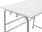 SD Studio Designs Project Center, 55128 Craft Table Play Desk with Bench, Grey, 37.75"W x 21.75"D x 28"H,Grey