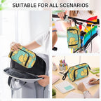 Bolaz Big Capacity Pencil Pen Case Pouch Bag School College Office Organizer - Image 7
