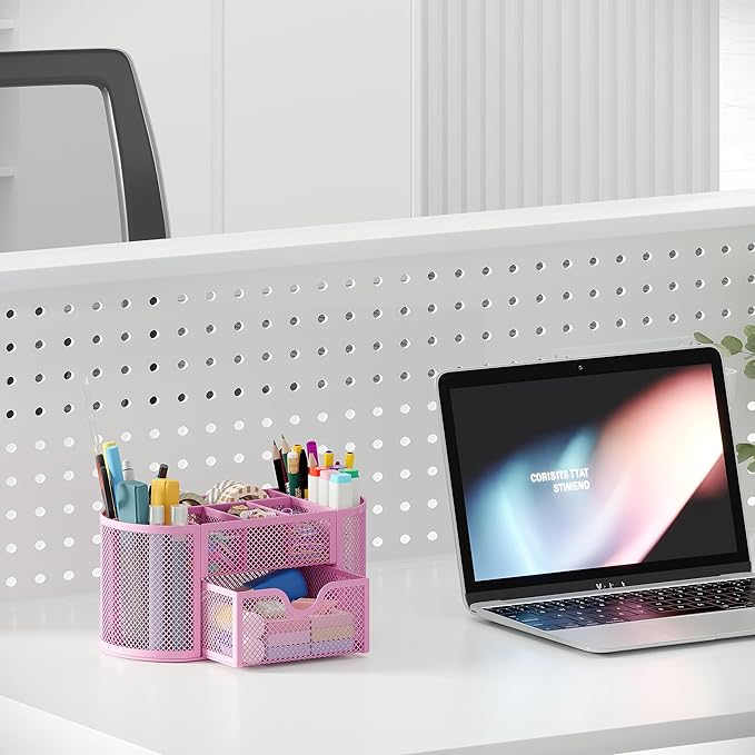 EasyPAG Mesh Pen Holder Desk Organizer - Image 5