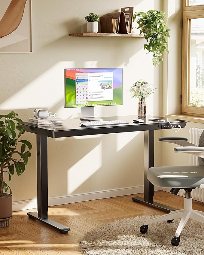 Marsail Glass Standing Desk - Image 2