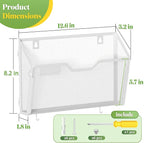 YINGHUA 3 Pack Mesh File Holders Wall Mounted - Image 2