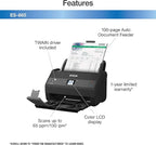 Epson Workforce ES-865 High Speed Color Duplex Document Scanner - Image 8