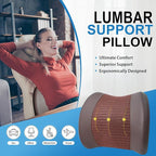 Lofty Aim Memory Foam Lumbar Support Cushion Relieves Lower Back Pain - Image 2