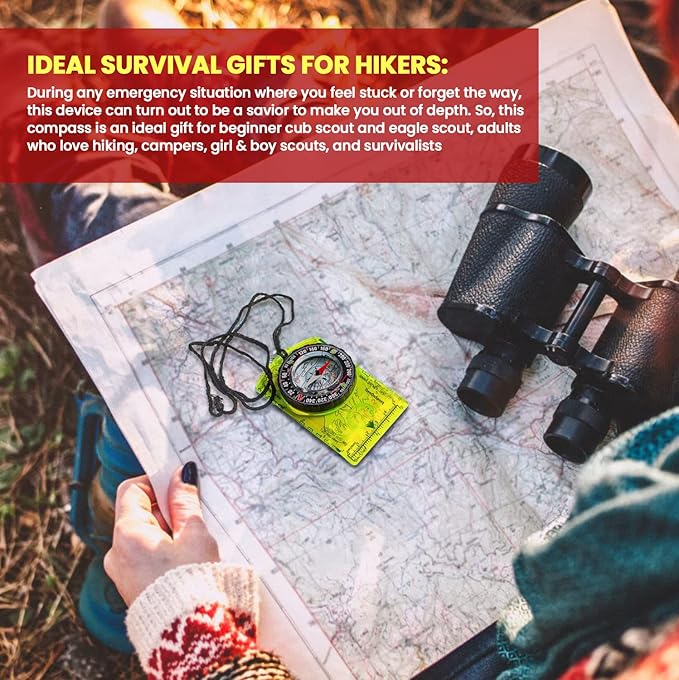 TurnOnSport Orienteering Compass - Image 4