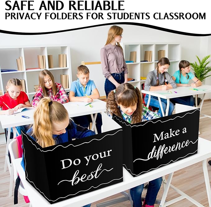 Honoson 24 Pcs Bulk Inspirational Privacy Folders - Image 4