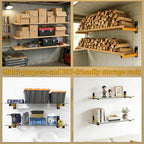 lumber storage rack heavy duty wall mount storage showing dimensions